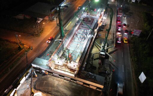 El Viaducto de Chorrera avanza según lo planificado