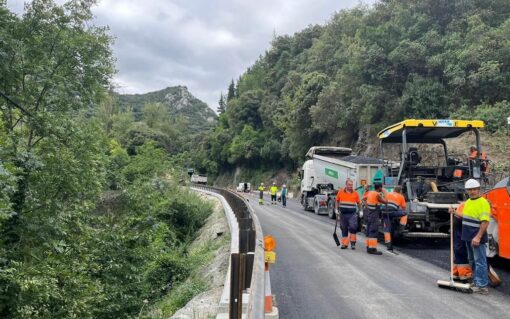 Opening of the first section of the Desfiladero de la Hermida improvement works