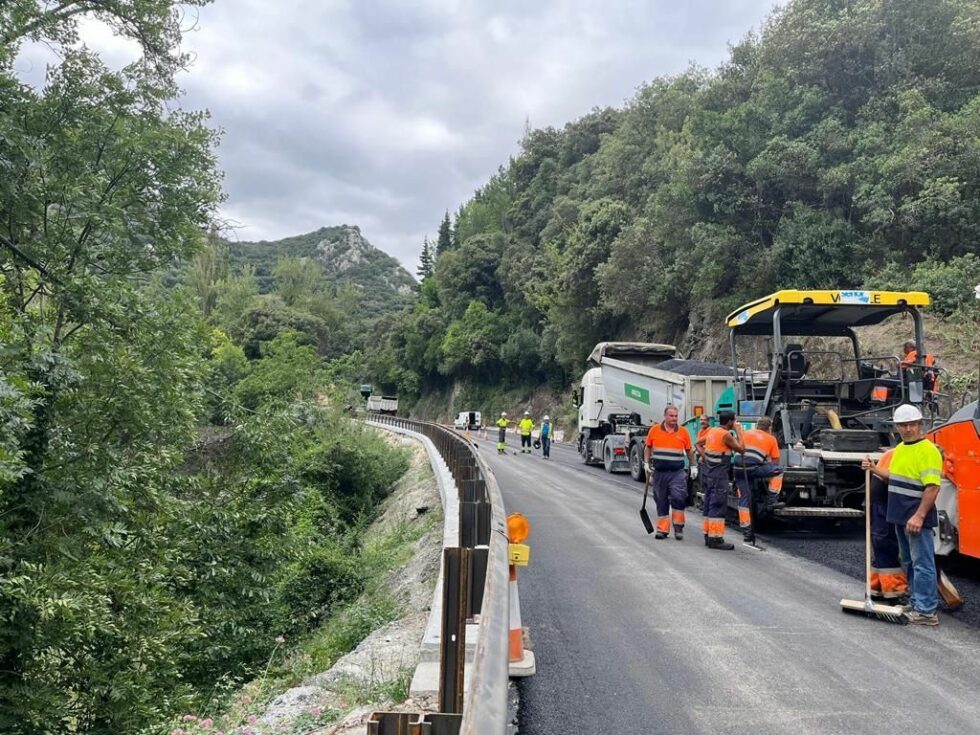 Abierto el primer tramo de las obras de mejora del Desfiladero de la ...